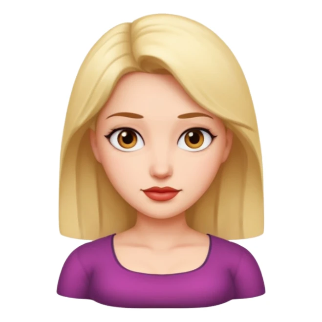 cartoon woman with big bust sticker