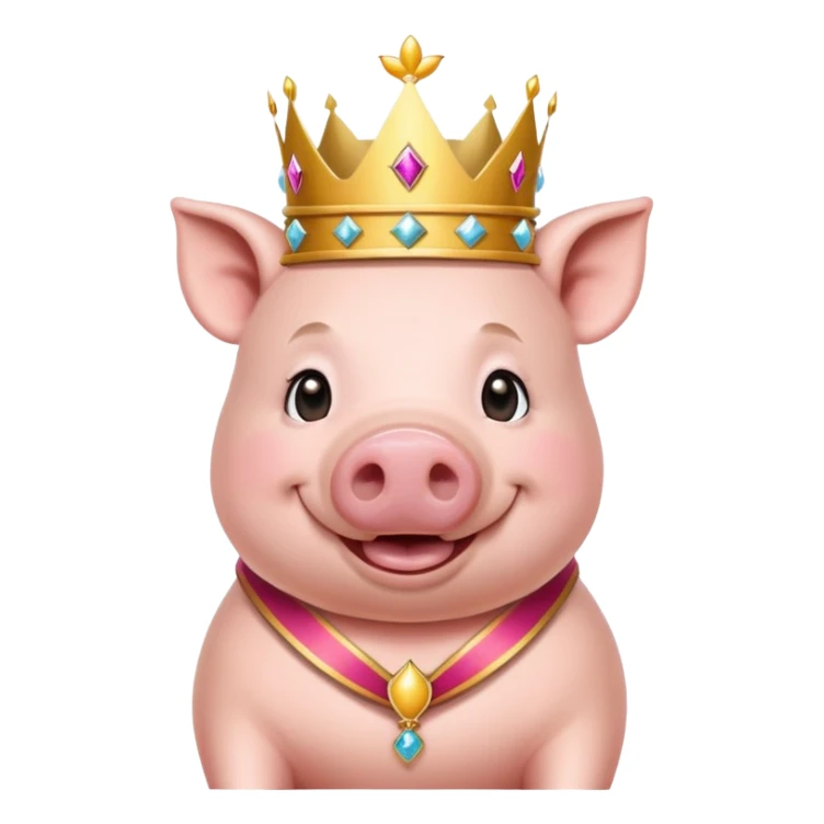 Hog Queen of Morgan county  sticker