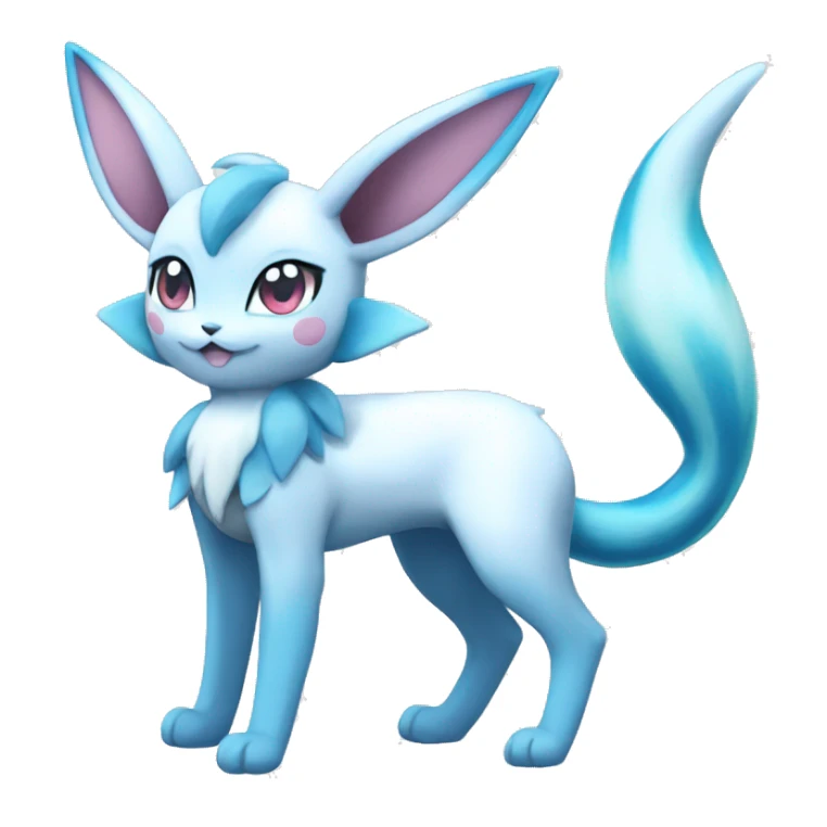 Sylveon-Glaceon-Vaporeon full body sticker