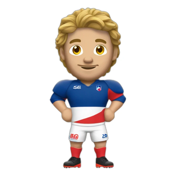 joueur de rugby équipe de France sticker