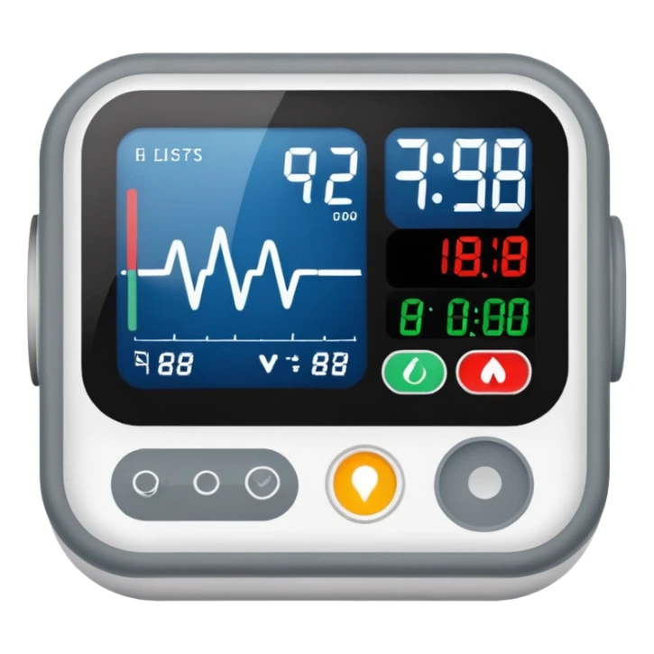 medical device blood pressure monitor sticker