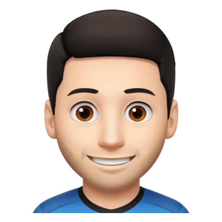 no messi short hair tho sticker