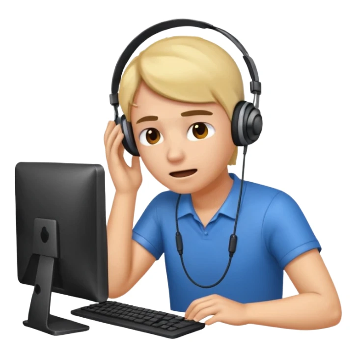 Creat and emoji of the famous video "please speed I need this" sticker