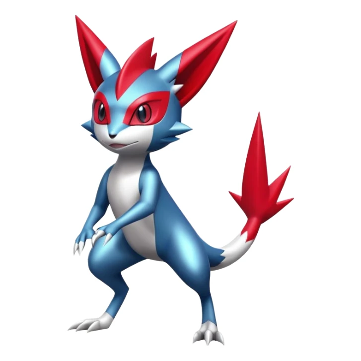 Shiny Exotic Bisharp-Sneasel-Weavile-Zangoose-Scizor-Hybrid-Creature sticker