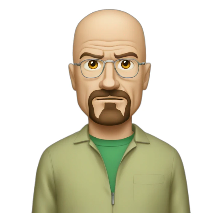Whaltere White of breaking bad sticker