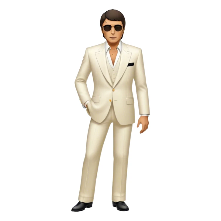 fullbody Tony Montana Suit sticker