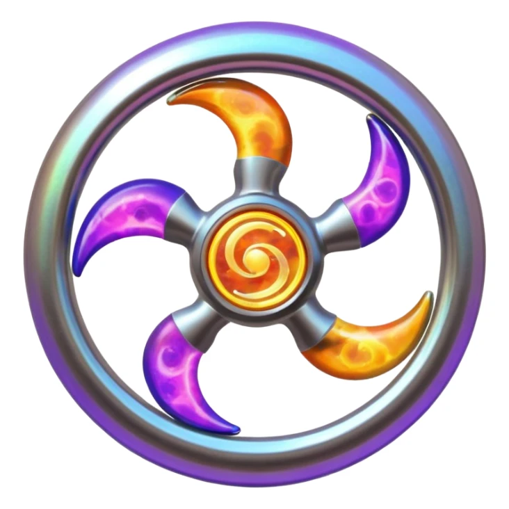 psychic triskelion fidget spinner planet orb galaxy lava lamp plasma ball plasma lamp light  sticker