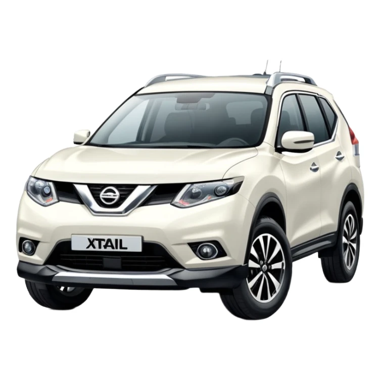 2019 white nissan x trail sticker