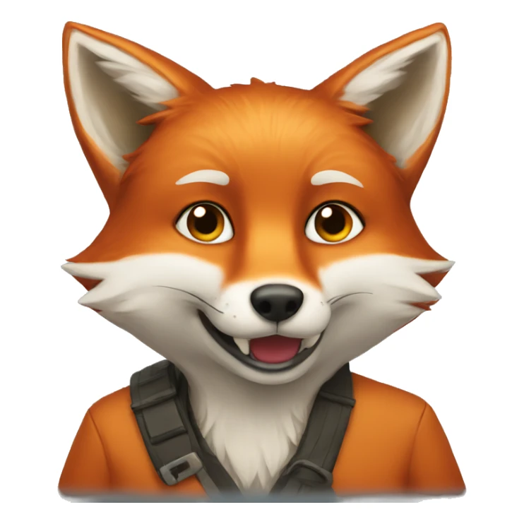 Fox sticker