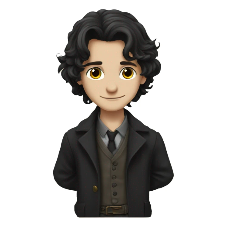 Young Sirius Black from the fanfic “all the young dudes” sticker