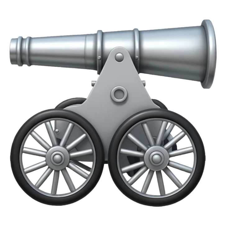 A cannon for Arsenal FC for my X profile  sticker