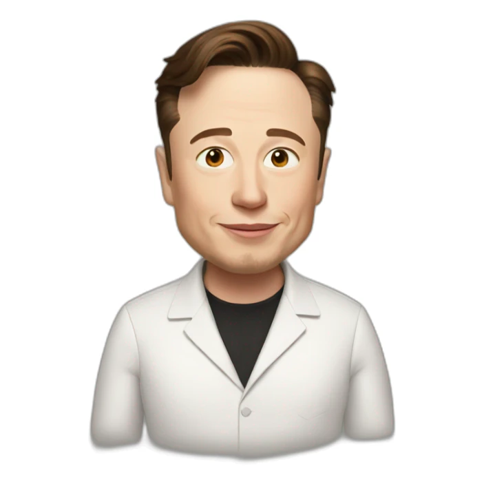 pregnant elon musk sticker