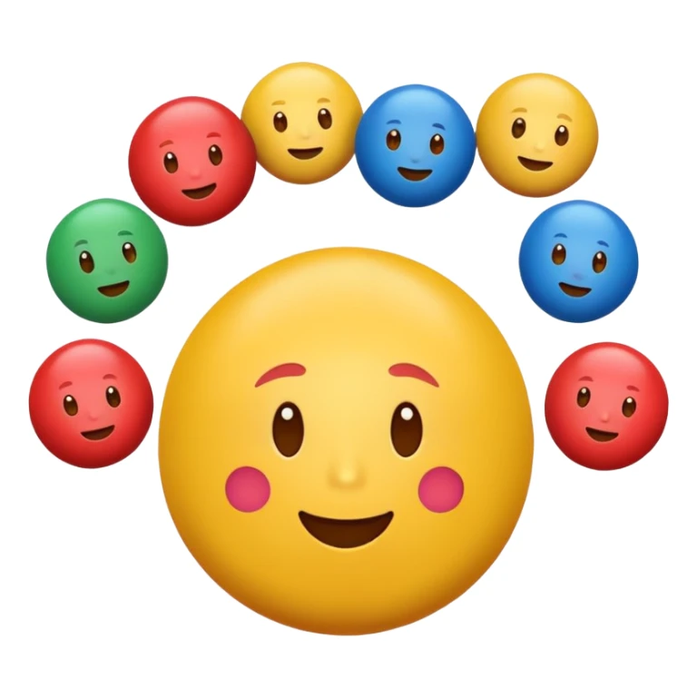 can some of the juggling balls faces (depicting customers and stakeholders) sticker