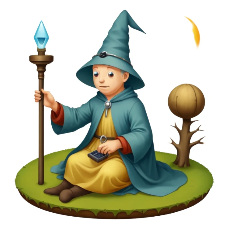 solarpunk - hieronymus bosch phantasmagoric depictions sticker