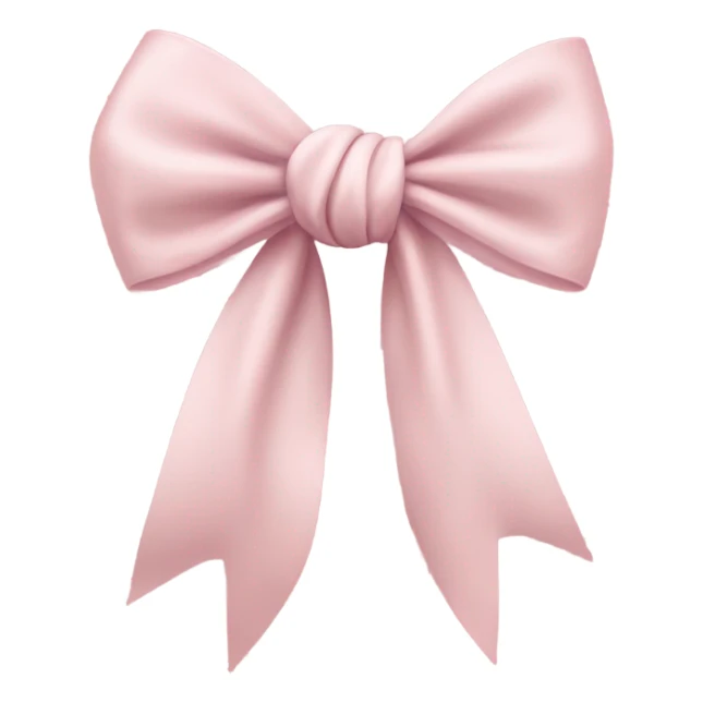 Light Pink Bow  sticker