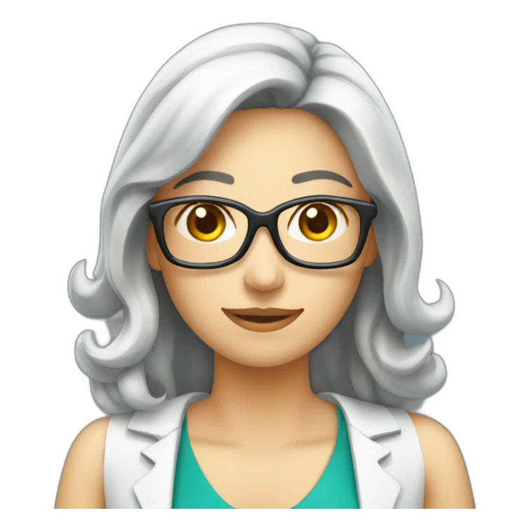 etudiante secretaire medical sticker