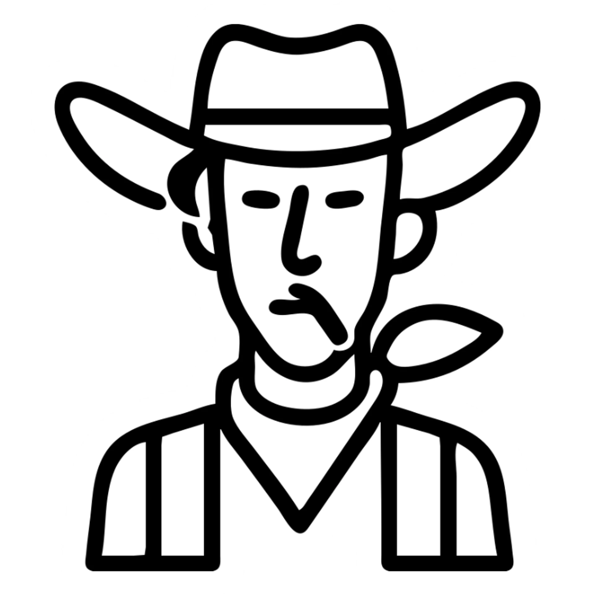 Lucky luke  sticker