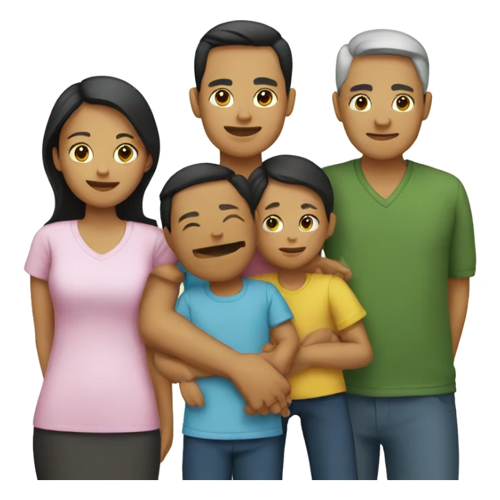 a Malaysian family sticker