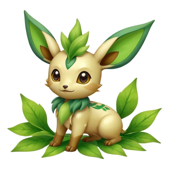 Shiny Exotic Leafeon-Bayleaf-Hybrid-Creature sticker