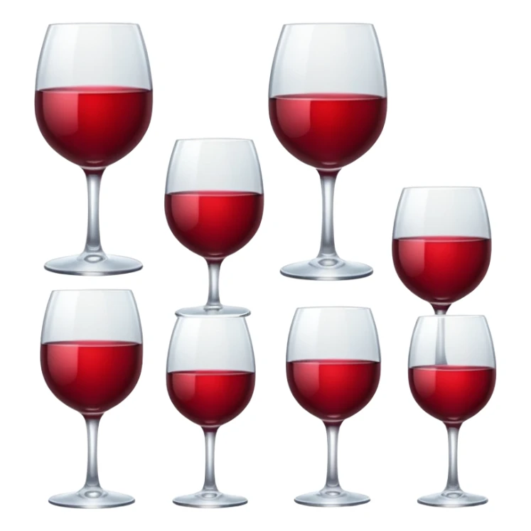 HAZ UNA lista de objetivos en color vino/rojo carmesí sticker