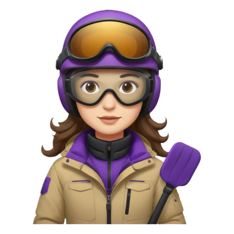 dark purple snowmobile, me Sitting on snowmobile goggles and helmet not covering my face brown eyes long wavy hair white skin dark purple formula 1995 snowmobile change sled color dark purple and white not yellow Snowmobile helmet and goggles, not on my face pants black remove face goggles sticker