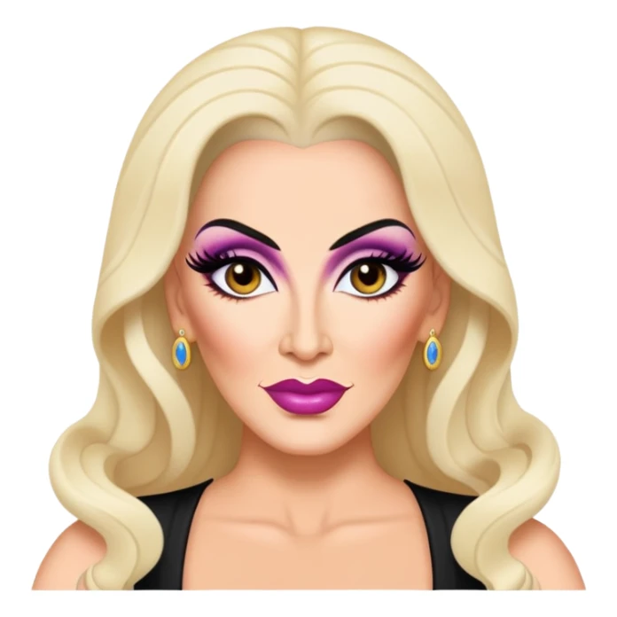 Michelle visage dragrace emoji sticker