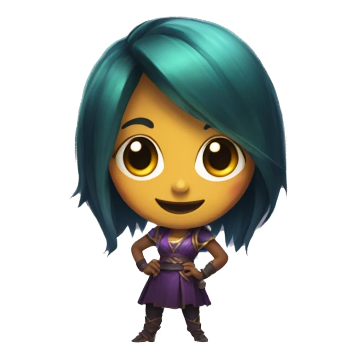 Lulu de Legue  of legends sticker