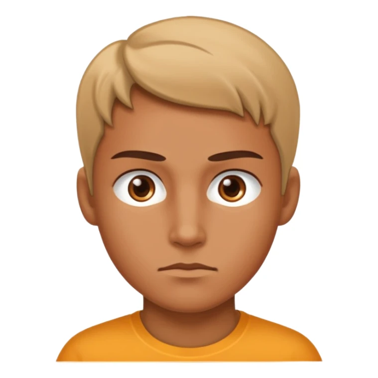 emoji of a purposeful person with confident and determined expression sticker