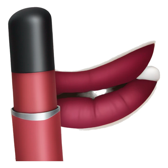 Lipstick and makeup sticker