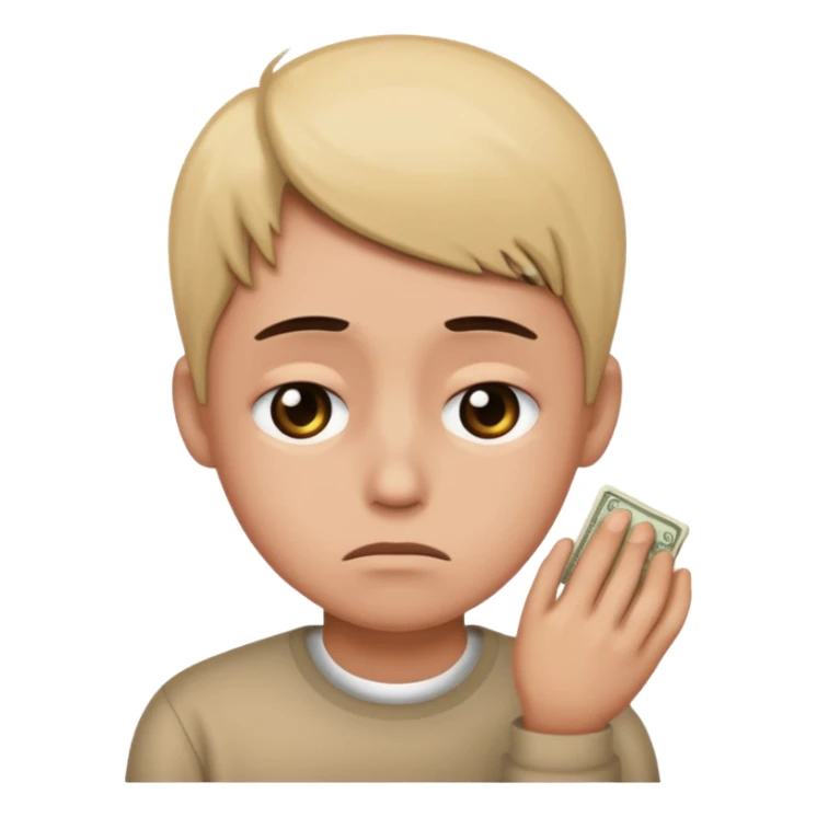 to bee broke dont have any money sticker