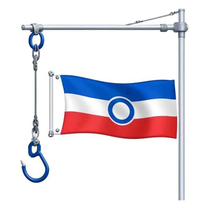 flag of yakutia sticker