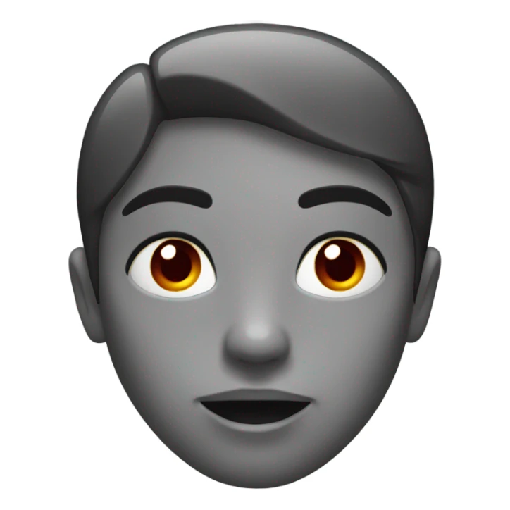 a black heart with a tinge of dark red sticker