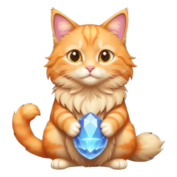 full body of cat with magical stone


 sticker