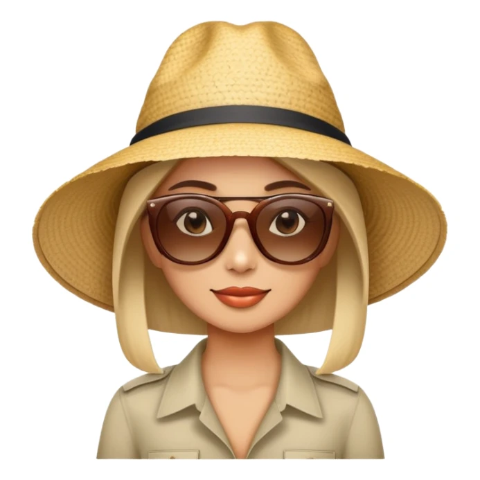 Female manager on holiday in Thailand  sticker