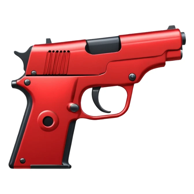 a red square with ur pist in the middle of the square sticker