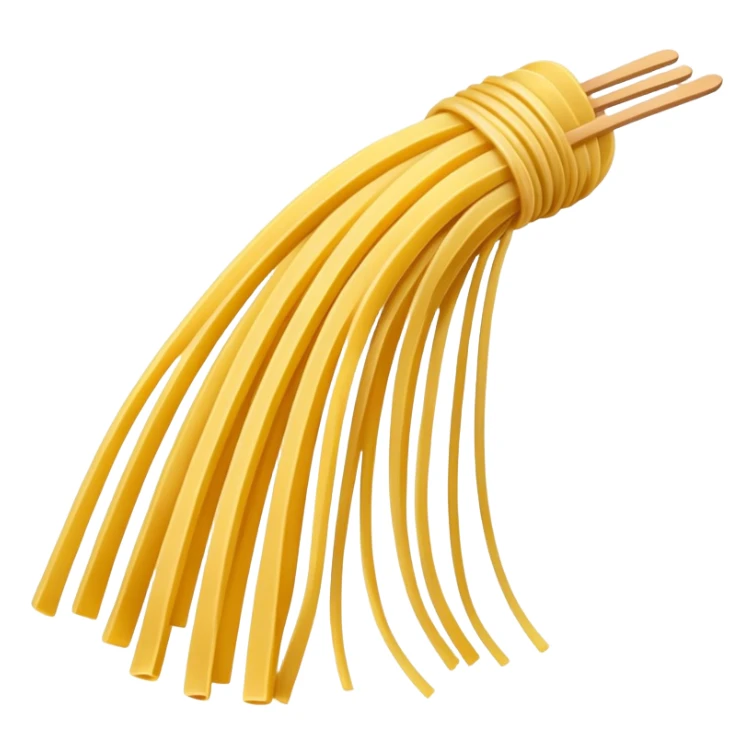 Spaghetti noodle sticker