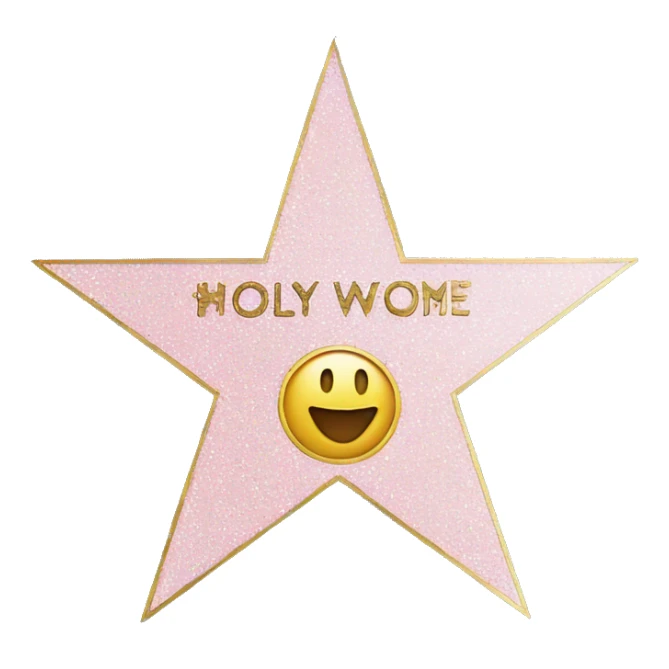 Hollywood Walk of Fame sticker