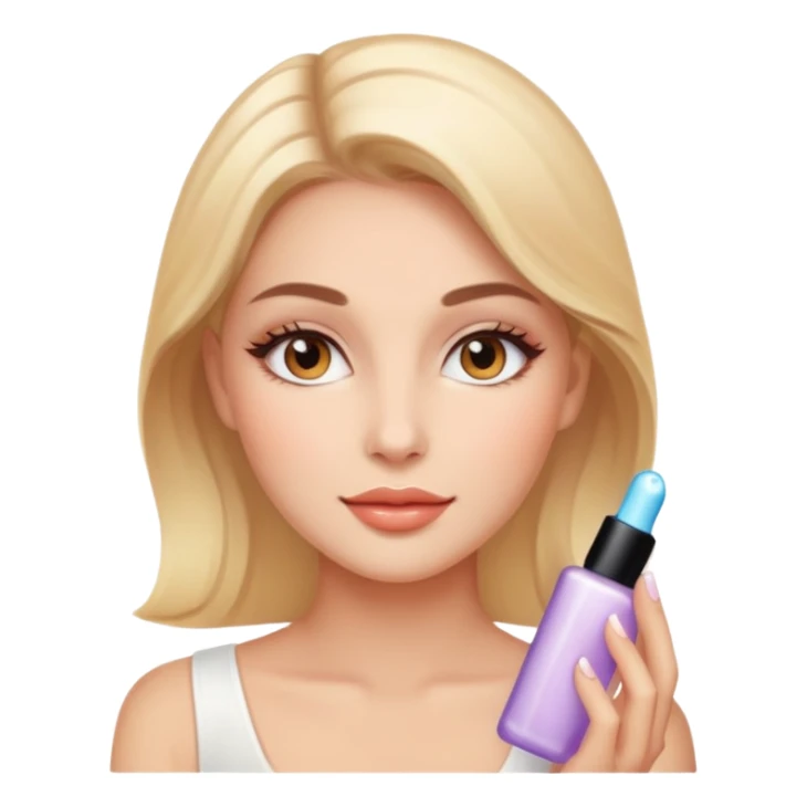 create me an image for a vertical in my super app, which is a beauty vertical sticker