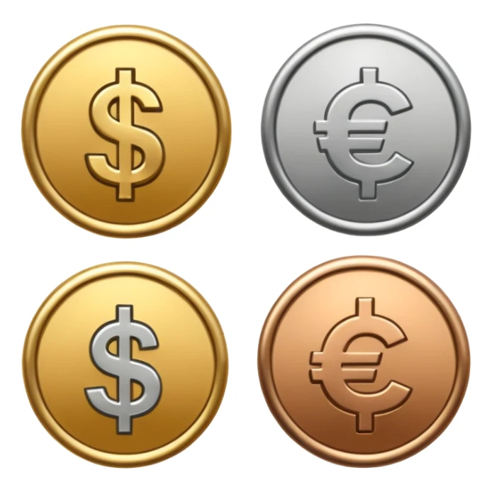 Make one emoji ine to ruble exchange like this use both ₹ and ₽ sign and make emoji like this 💱 only same colour not different  sticker