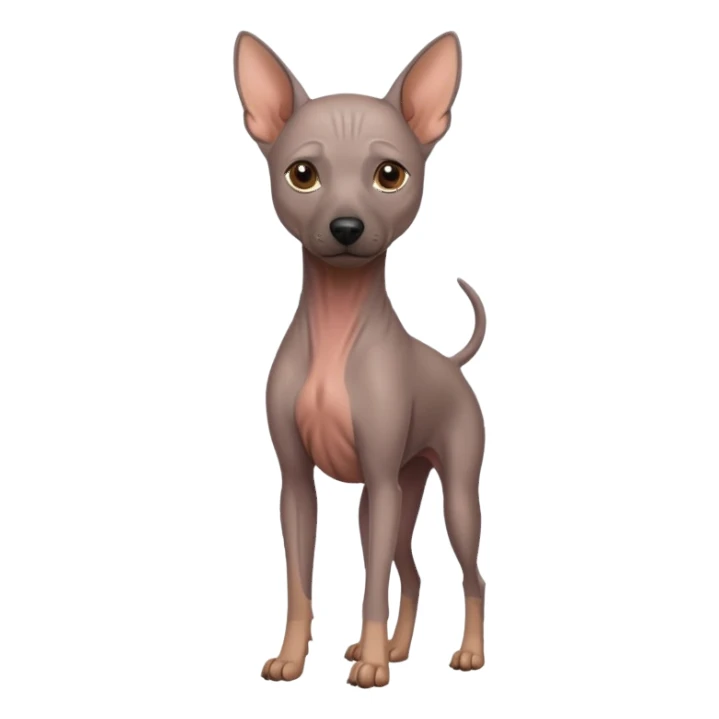 No. 2 Jaguar grown four legs/ No.2 Mexican Hairless Dog sticker