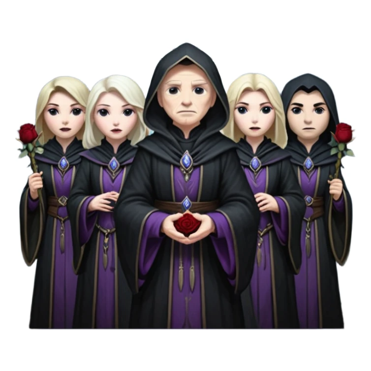 ESO umbral rose Council members sticker