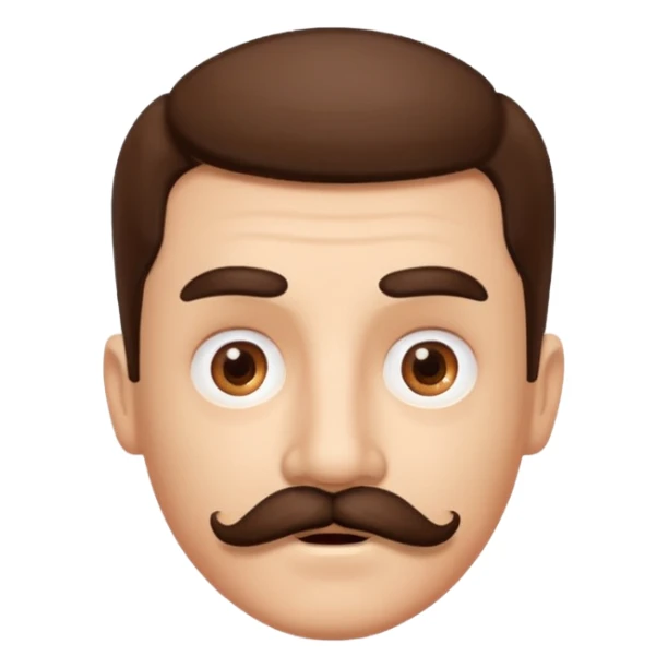 Create pls emoji that looks like austria dictator (hitler) it doesn’t have to be him but someone who looks alike , and combine it with emoji “mind blowing” sticker