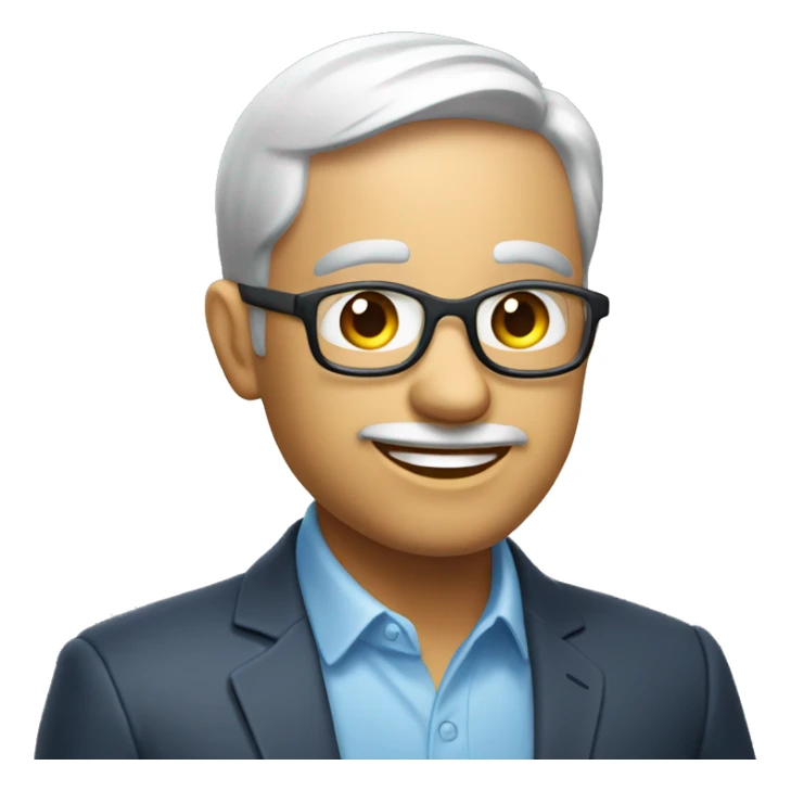 emojy for new notification about new added entity in modern ai messenger sticker