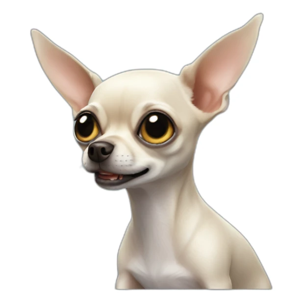 Alien Chihuahua sticker
