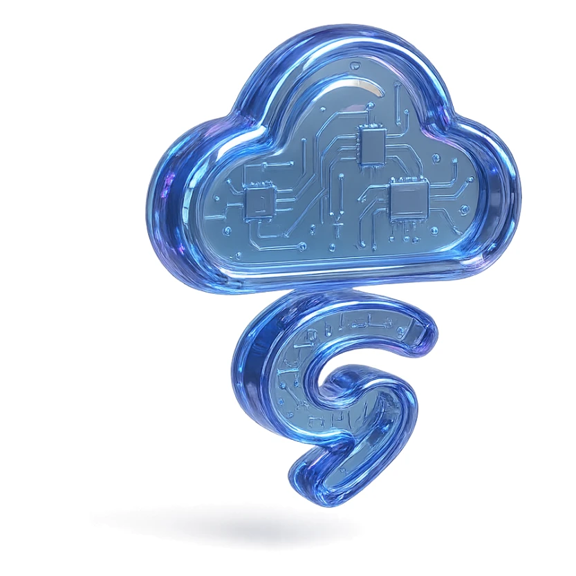 shiny spinning rain.gg logo symbol, no text, glossy reflective sides, transparent background, no background just the logo symbol sticker