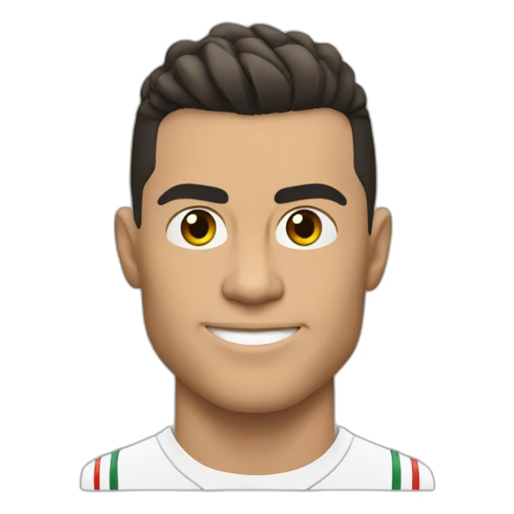 Cristiano ronaldo con ordenador sticker