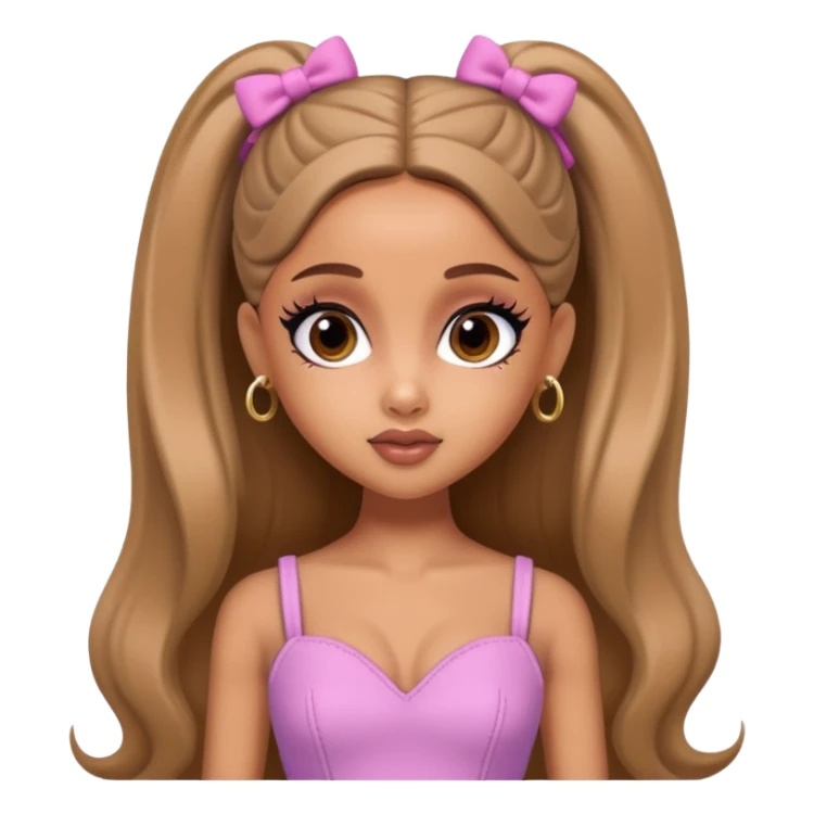 ariana grande as pretty bratz baddie sticker