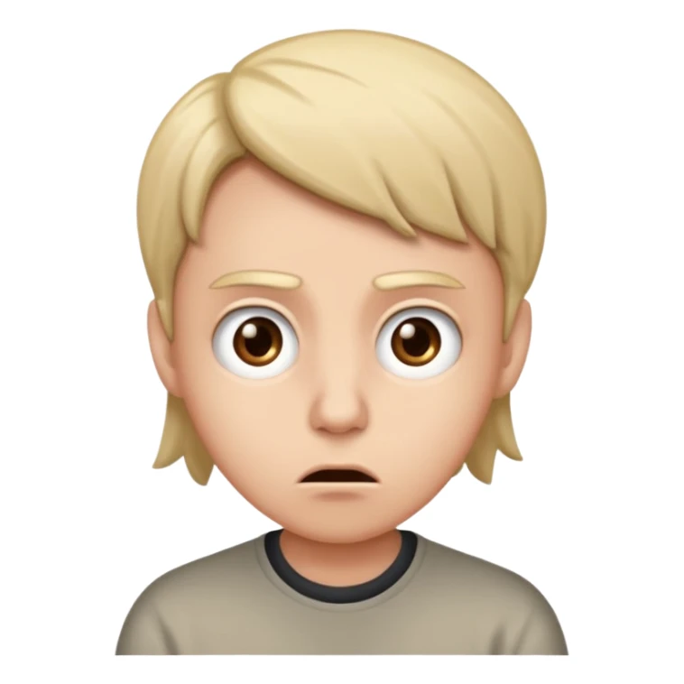 Someone with a the fuck do you mean face “emoji” sticker