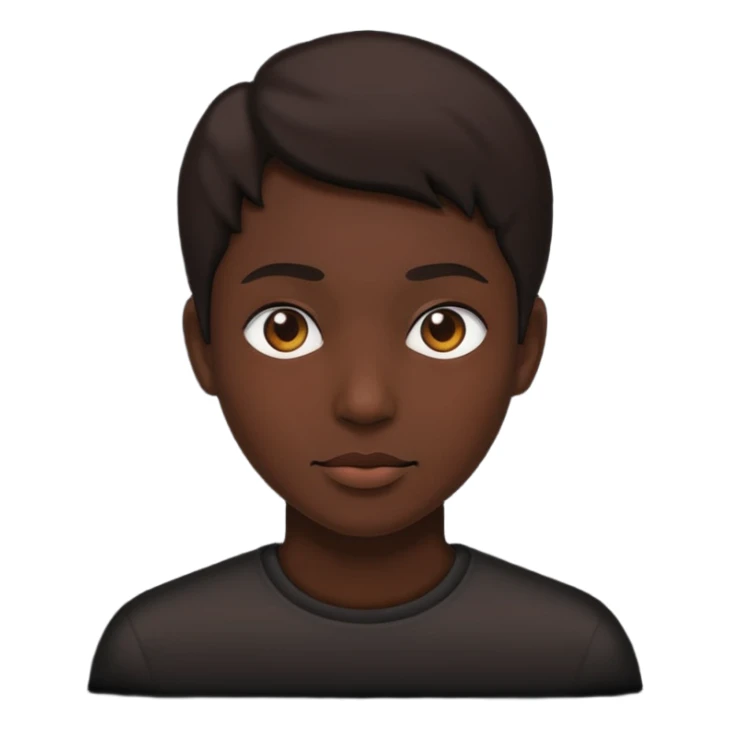 See only the shape, so no eyes, no lips, no hair. See only the silhouette. sticker