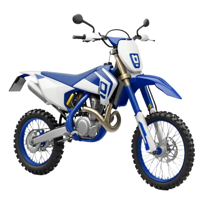 Husqvarna dirtbike sticker